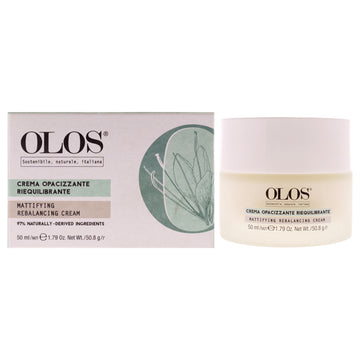 Mattifying Rebalancing Cream by Olos for Unisex - 1.79 oz Cream