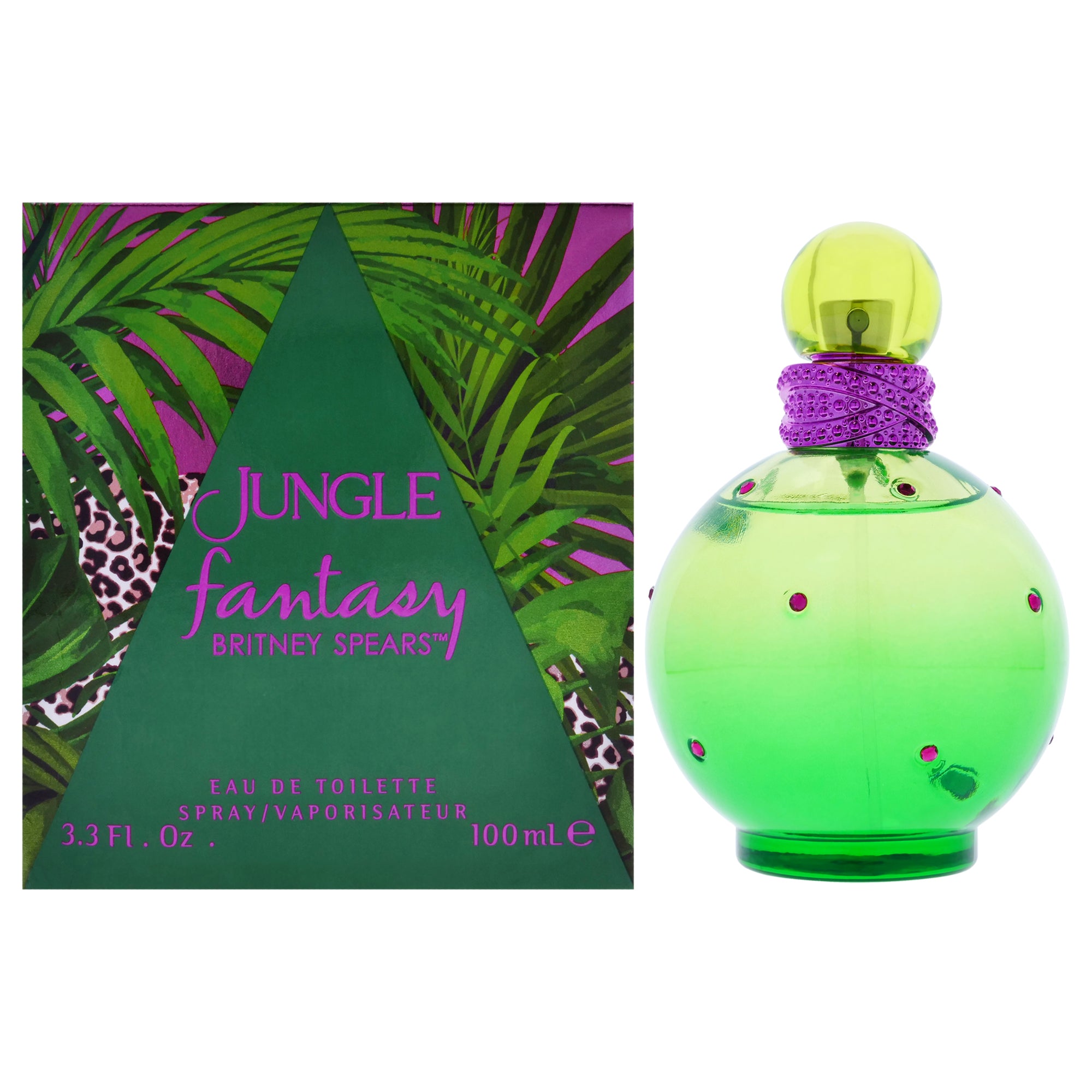 Jungle Fantasy by Britney Spears for Women - 3.3 oz EDT Spray