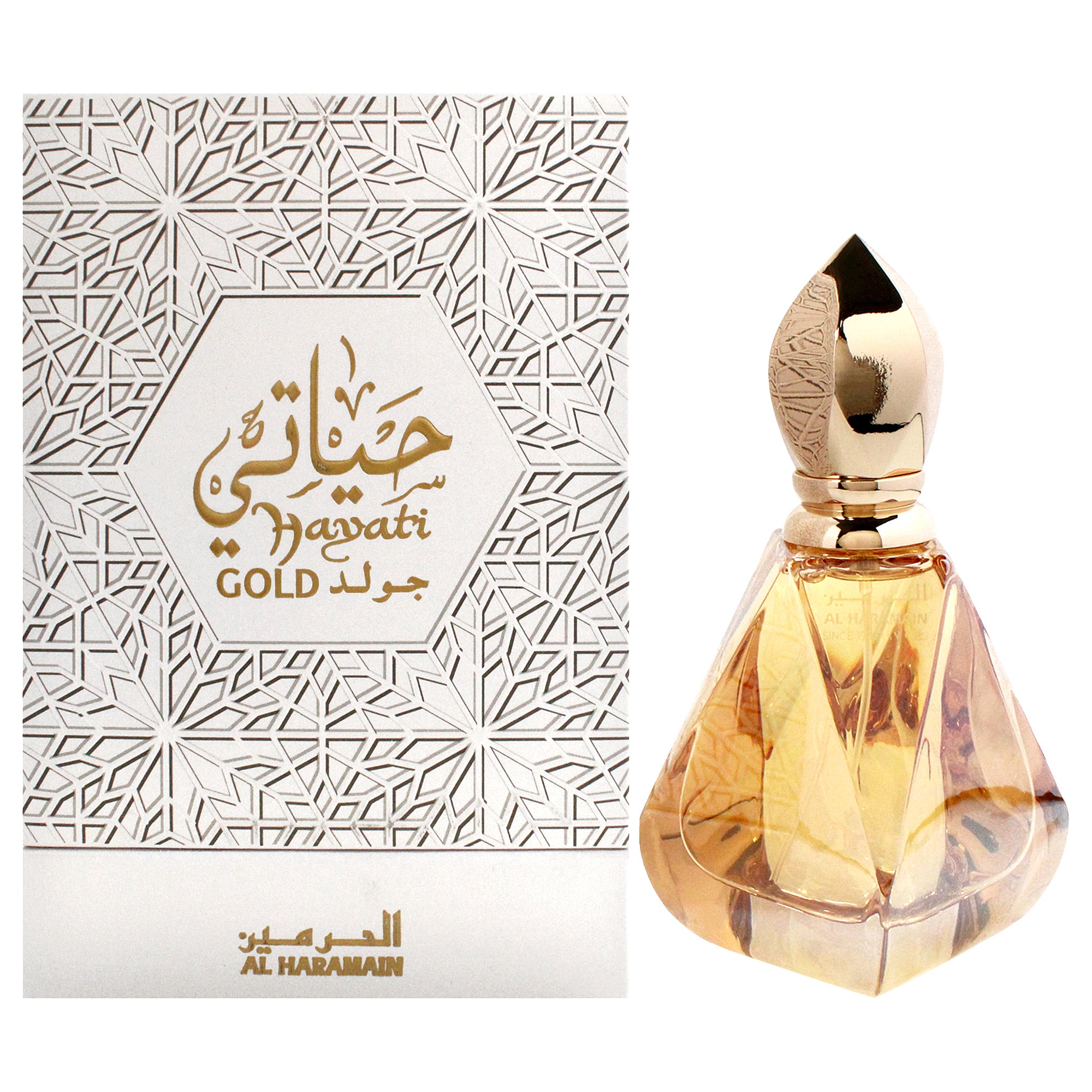 Hayati Gold by Al Haramain for Unisex - 3.33 oz EDP Spray