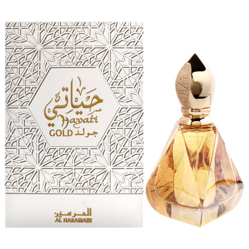 Hayati Gold by Al Haramain for Unisex - 3.33 oz EDP Spray