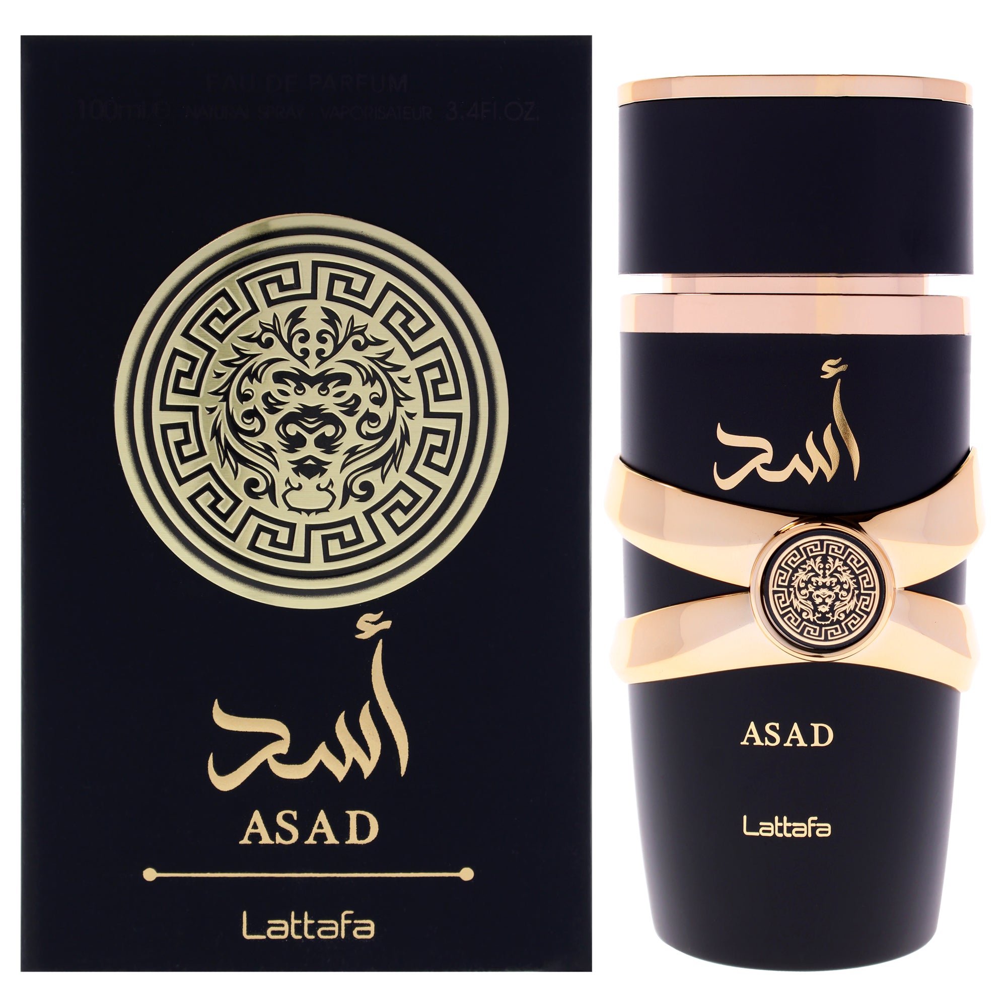Asad by Lattafa for Men - 3.4 oz EDP Spray