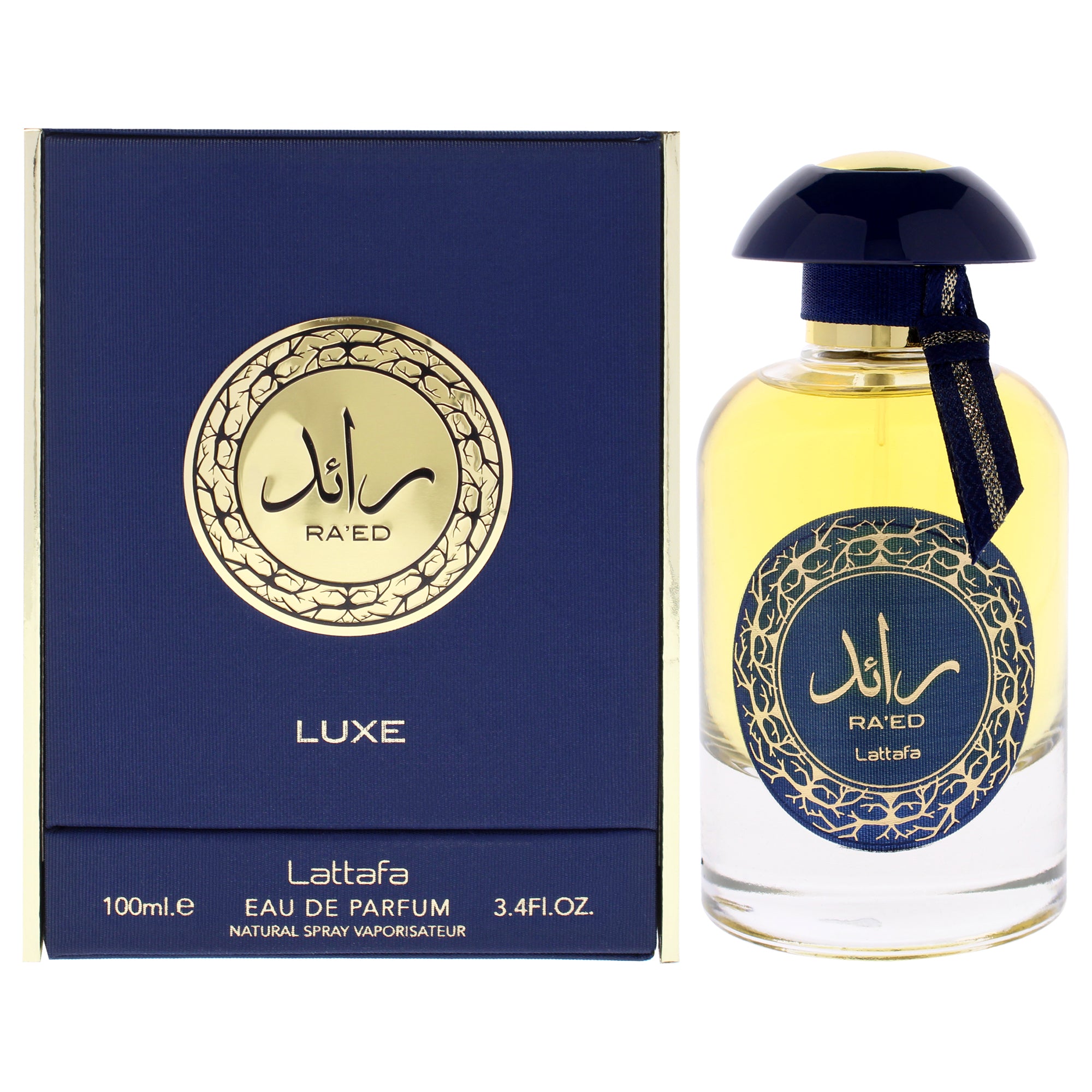 Raed - Luxe Gold by Lattafa for Unisex - 3.4 oz EDP Spray