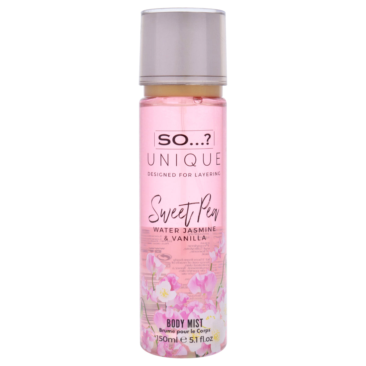 Unique Body Mist - Sweet Pea by So…? for Women - 5.1 oz Body Mist