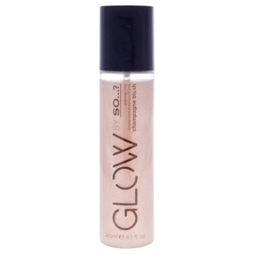 Glow Shimmer Mist - Champagne Blush by So…? for Women - 4.7 oz Mist