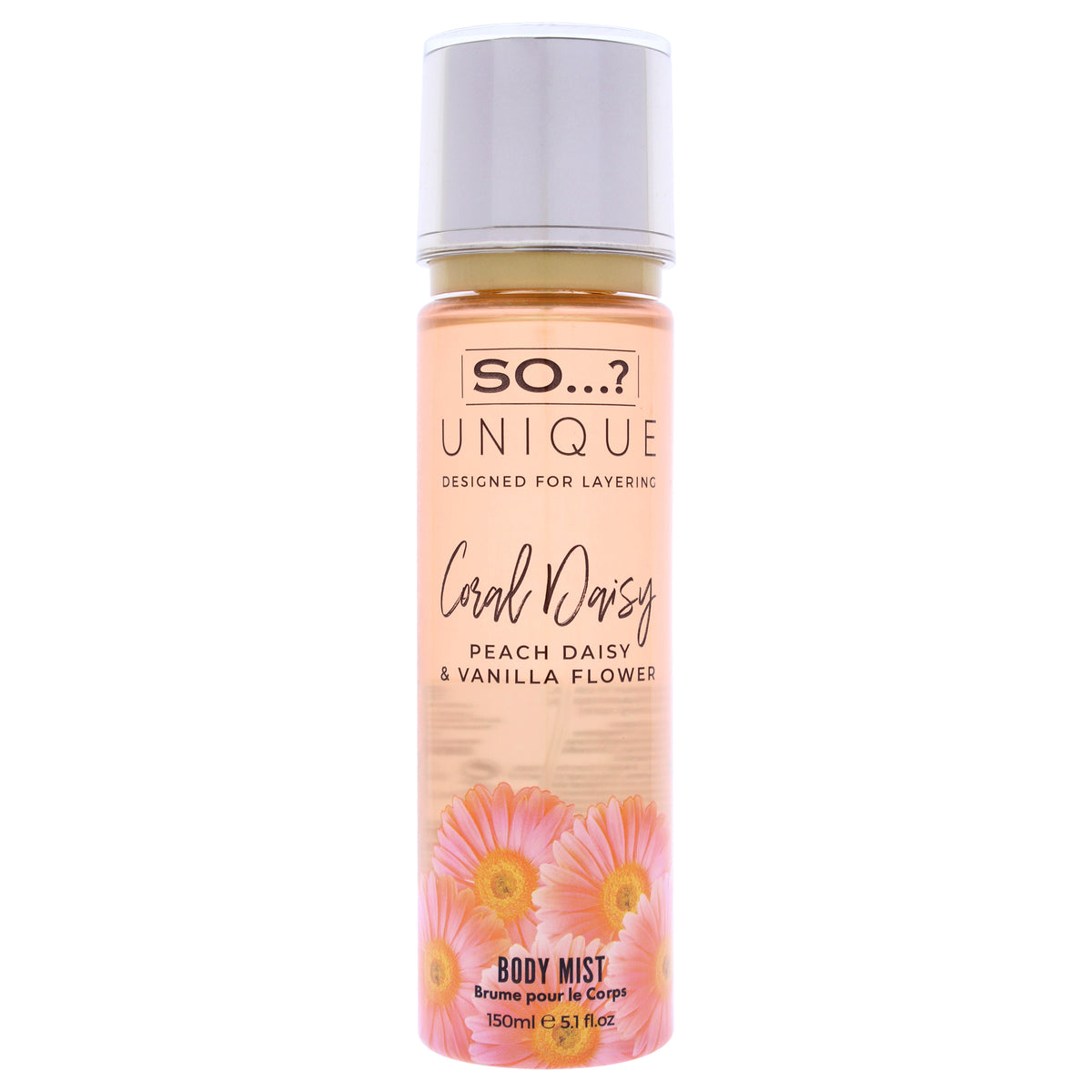 Unique Body Mist - Coral Daisy by So…? for Women - 5.1 oz Body Mist