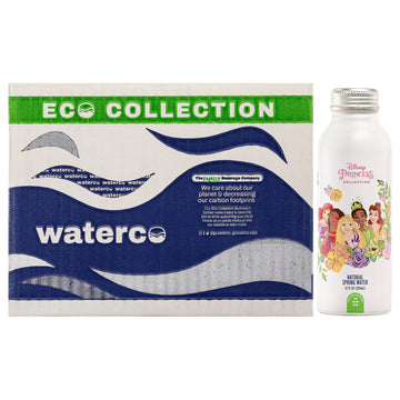 Disney Princess Water Bottle - Aluminum Material by Disney Water for Unisex - 12 x 12 oz Water