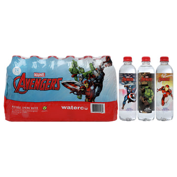 Marvel Avengers Water Bottle - Pet Material by Marvel Avengers for Unisex - 24 x 16.9 oz Water