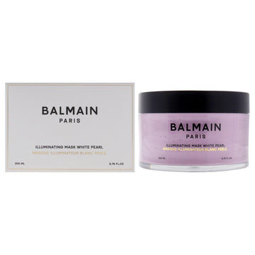 Illuminating Mask - White Pearl by Balmain Hair Couture for Women - 6.76 oz Mask