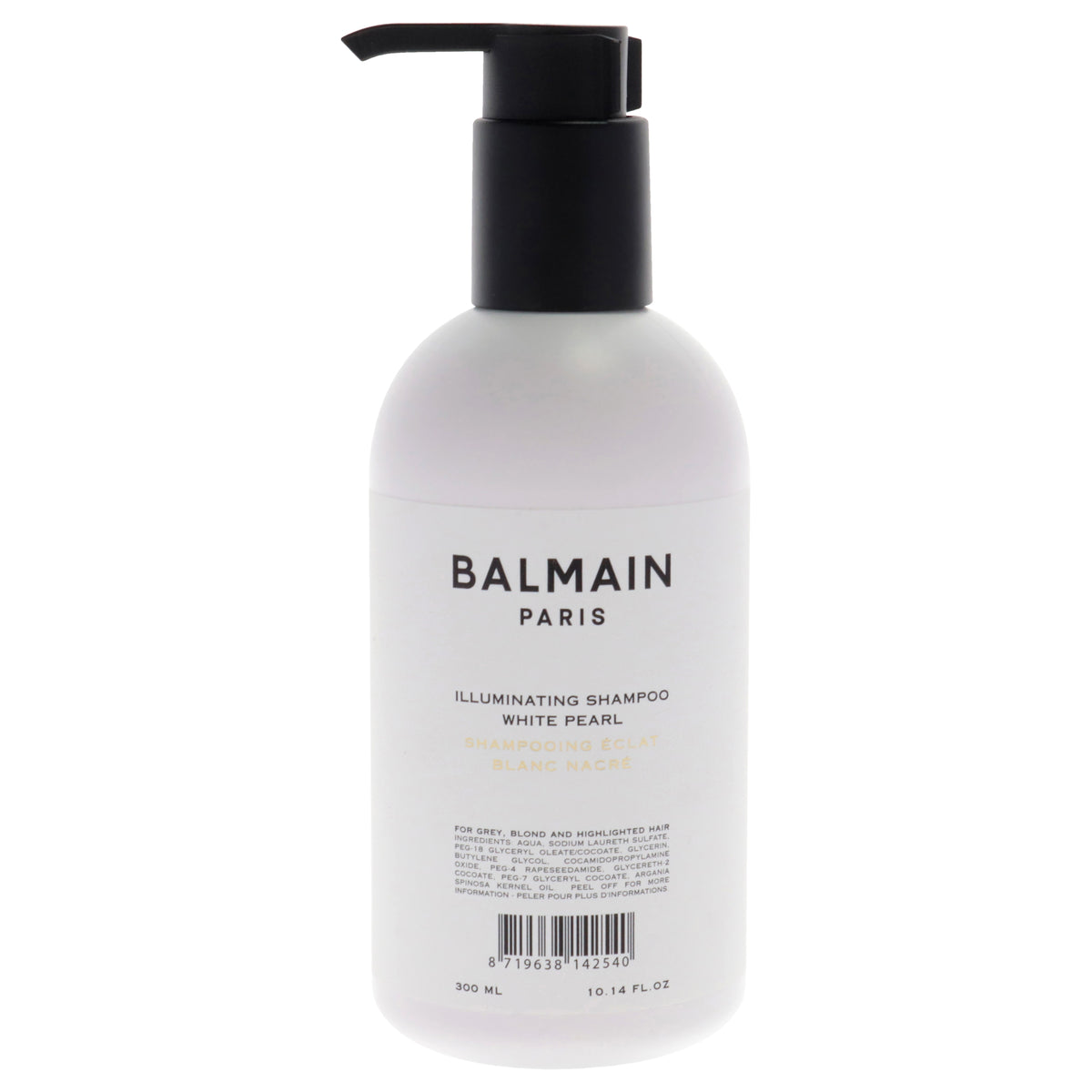 Illuminating Shampoo - White Pearl by Balmain Hair Couture for Women - 10.14 oz Shampoo