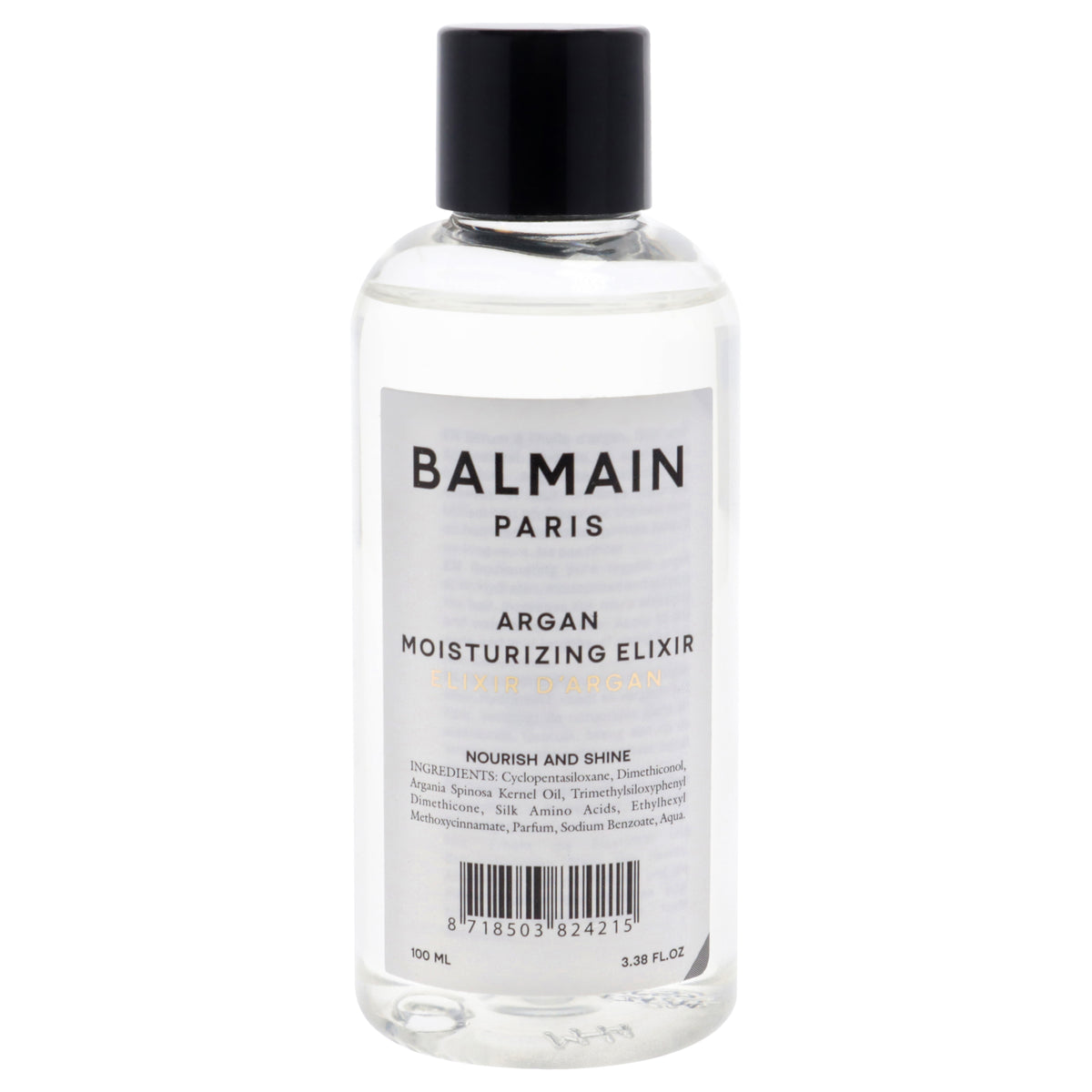 Argan Moisturizing Elixir by Balmain Hair Couture for Women - 3.38 oz Moisturizer