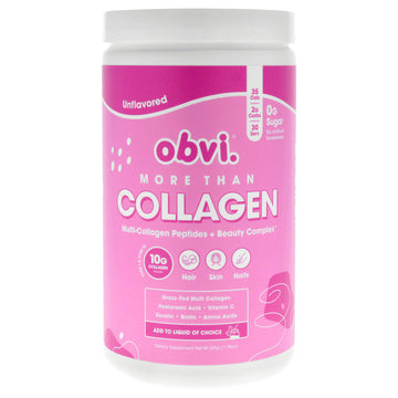 More Than Collagen - Unflavored by by Obvi for Unisex - 11.96 oz Dietary Supplement