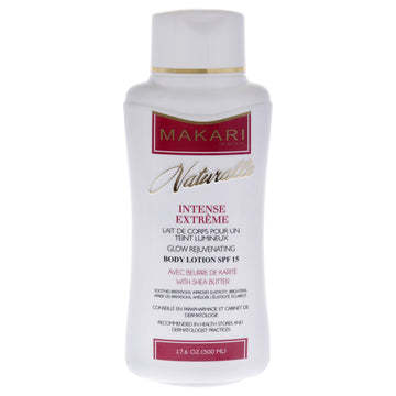 Intense Extreme Glow Rejuvenating Body Lotion SPF 15 by Makari for Women - 17.6 oz Body Lotion