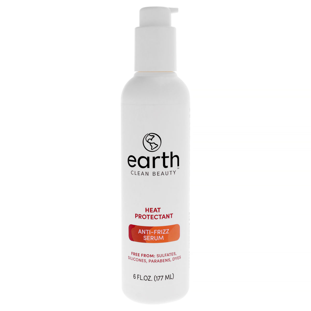 Anti-Frizz Serum With Heat Protectant by Earth for Unisex - 6 oz Treatment