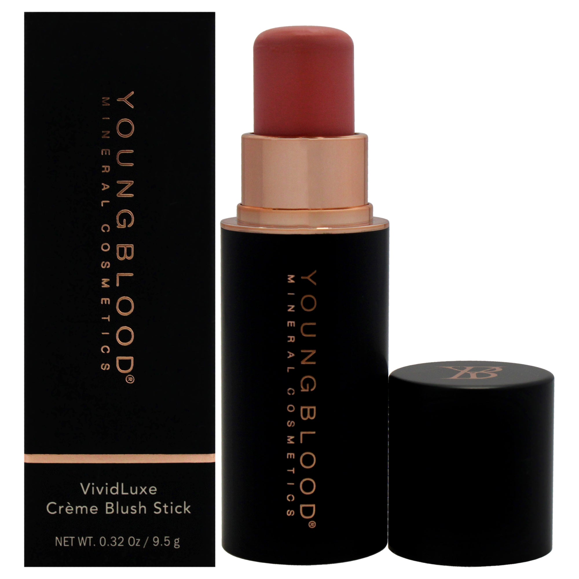 VividLuxe Creme Blush Stick - Pink Prosecco by Youngblood for Women - 0.32 oz Blush