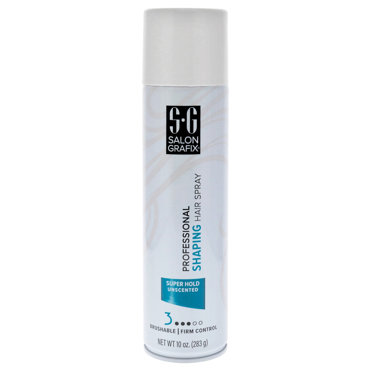 Shaping Hair Spray - Super Hold Unscented by Salon Grafix for Unisex - 10 oz Hair Spray