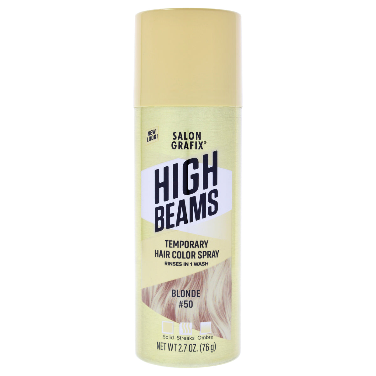 High Beams Intense Temporary Spray - 50 Blonde by Salon Grafix for Unisex - 2.7 oz Hair Color