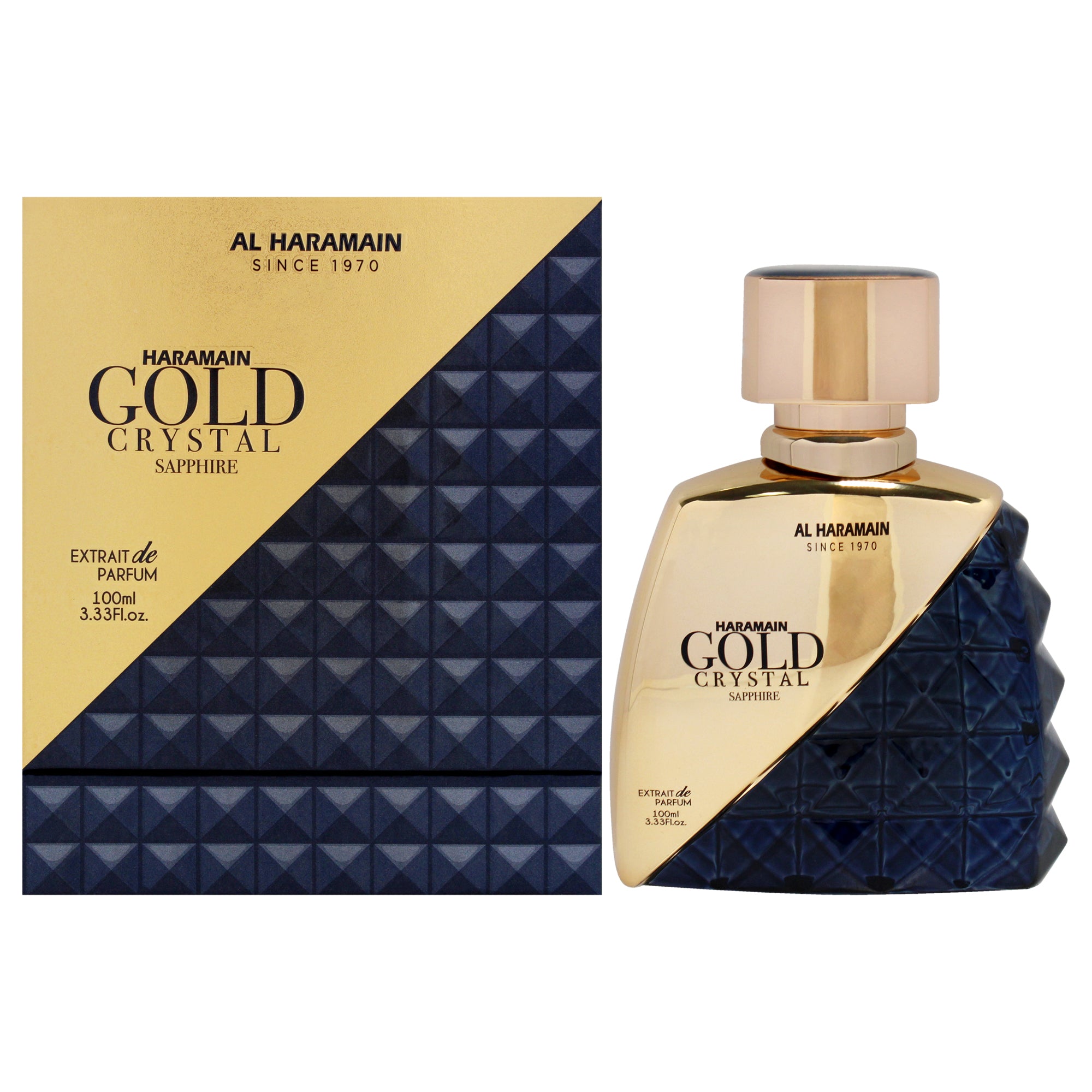 Gold Crystal - Sapphire by Al Haramain for Unisex - 3.33 oz EDP Spray