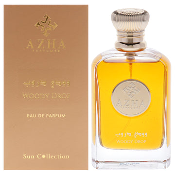 Sun Collection - Woody Drop by Azha for Unisex - 3.3 oz EDP Spray