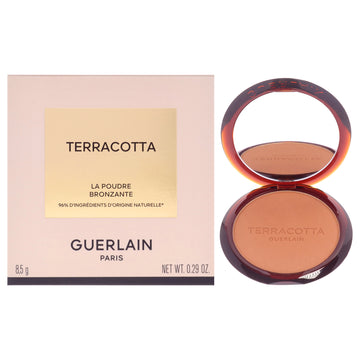 Terracotta The Bronzing Powder 96 Percent Naturally - 3 Medium Warm by Guerlain for Women - 0.29 oz Powder (Refillable)