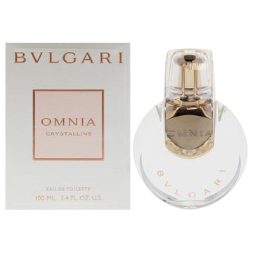 Omnia - Crystalline by Bvlgari for Women - 3.4 oz EDT Spray