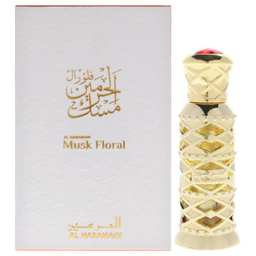 Musk - Floral by Al Haramain for Unisex - 0.37 oz Concentrated Perfume Oil