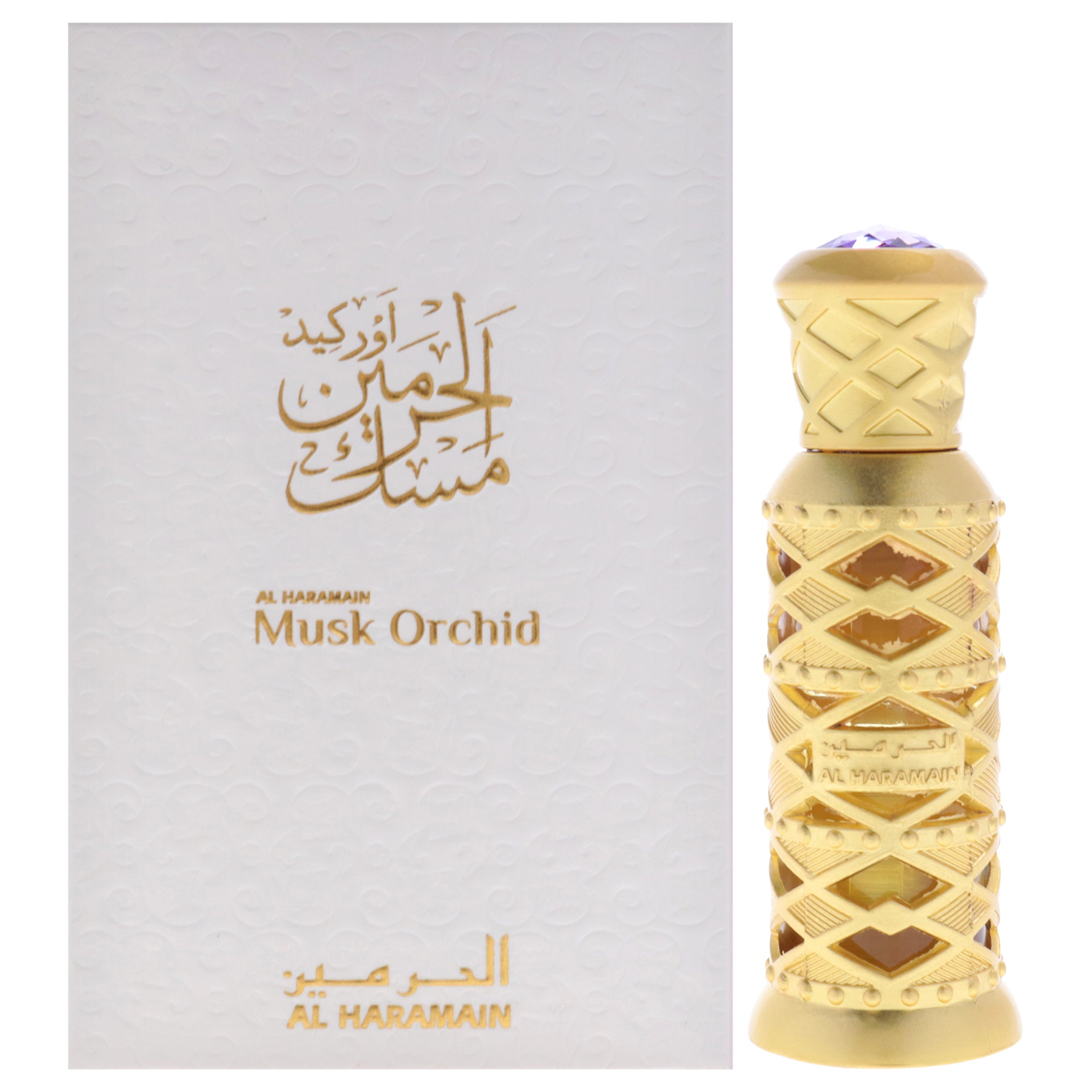 Musk - Orchid by Al Haramain for Unisex - 0.37 oz Concentrated Perfume Oil