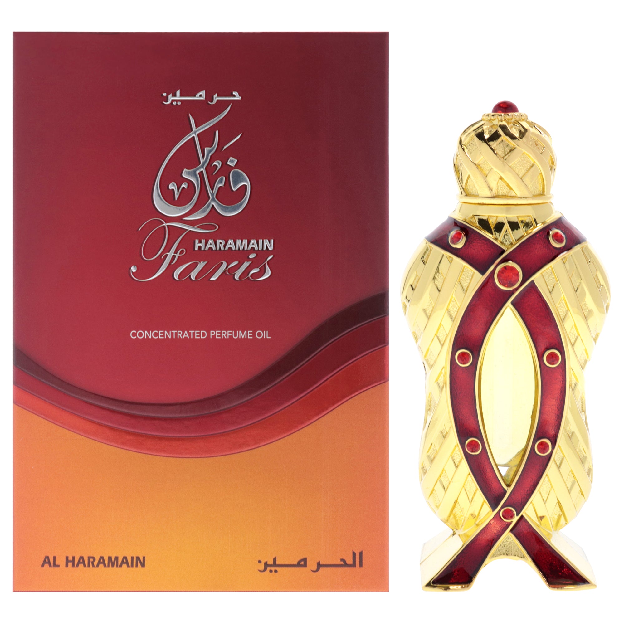 Faris by Al Haramain for Unisex - 0.37 oz Concentrated Perfume Oil