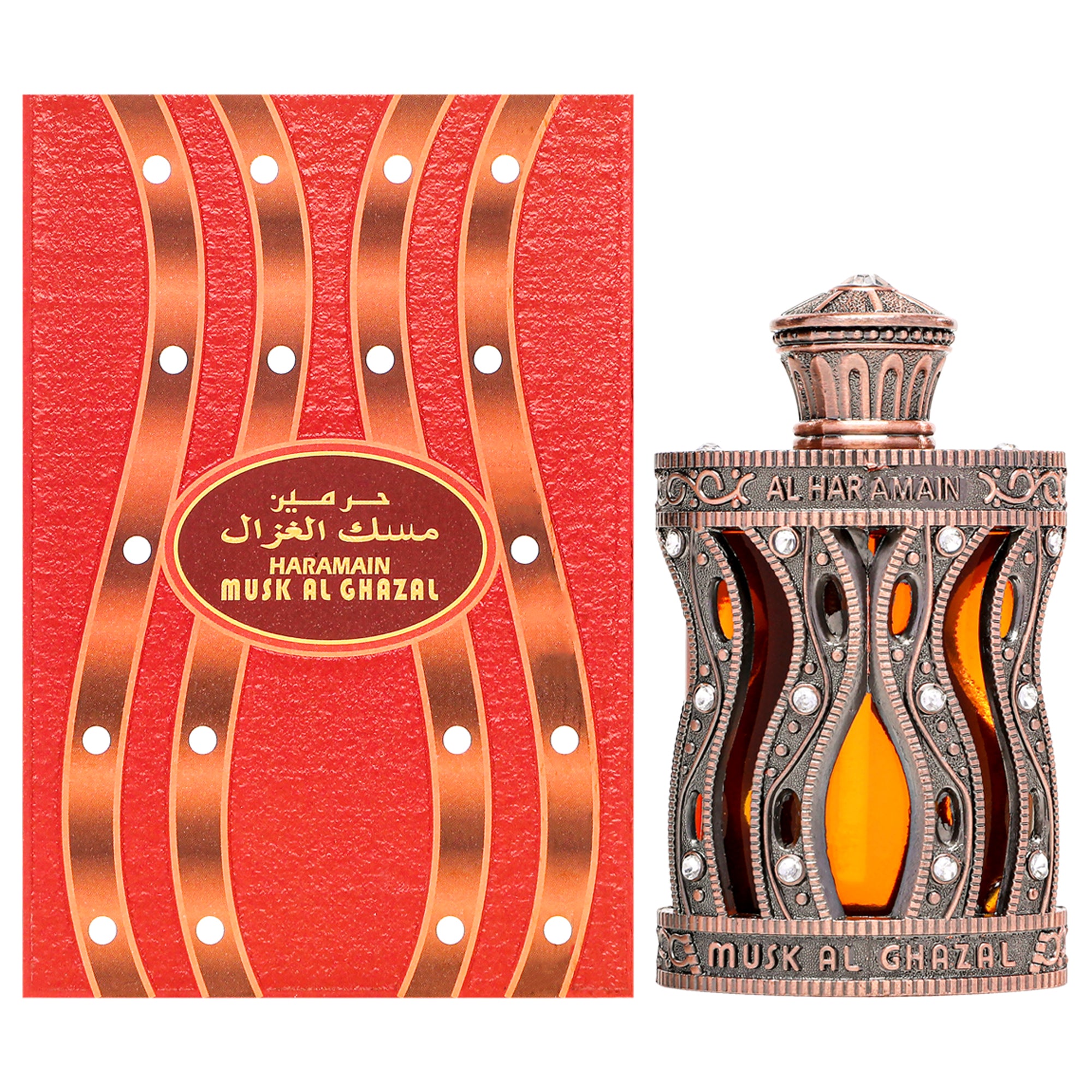Musk - Al Ghazal by Al Haramain for Unisex - 1.01 oz Concentrated Perfume Oil