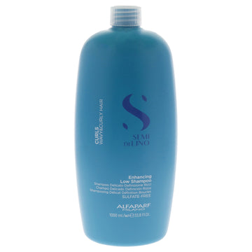 Semi Di Lino Curls Enhancing Low Shampoo by Alfaparf Milano for Unisex - 33.8 oz Shampoo