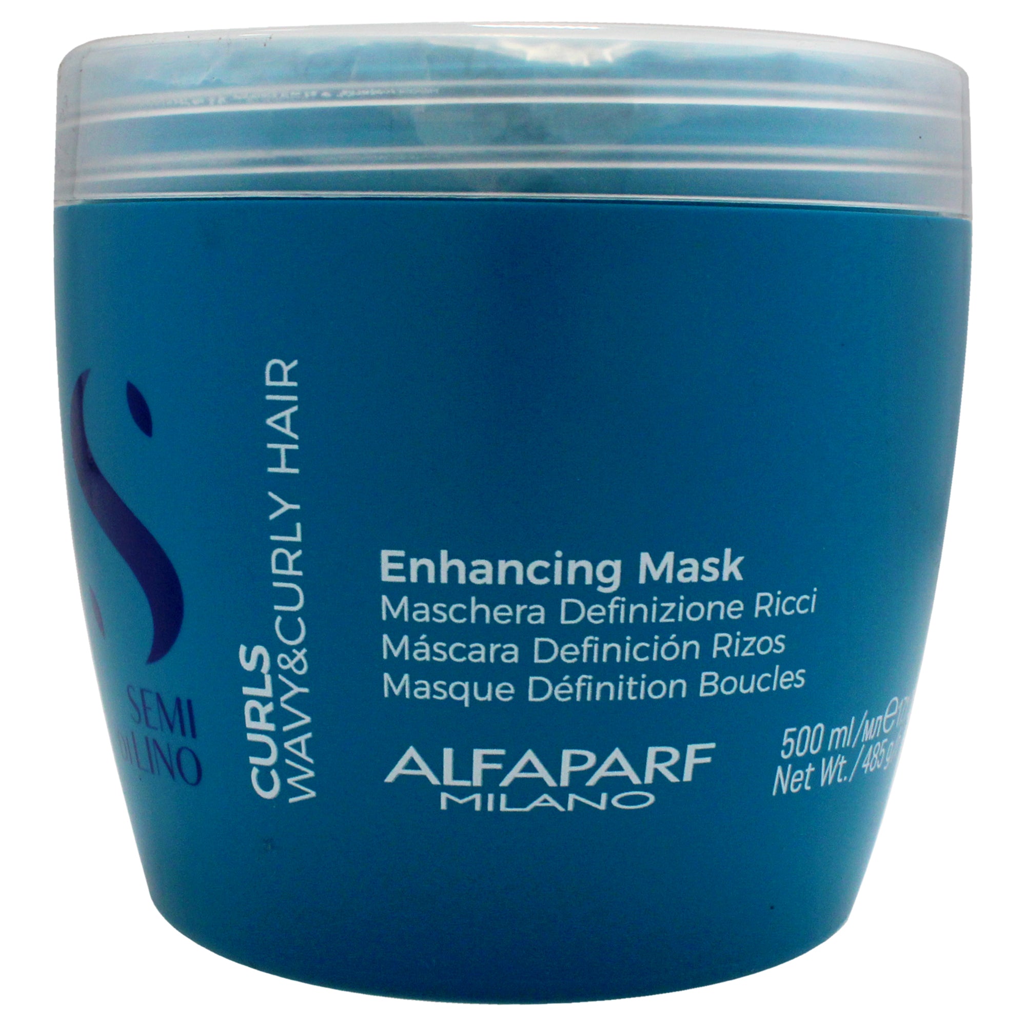 Semi Di Lino Curls Enhancing Mask by Alfaparf Milano for Unisex - 16.9 oz Mask