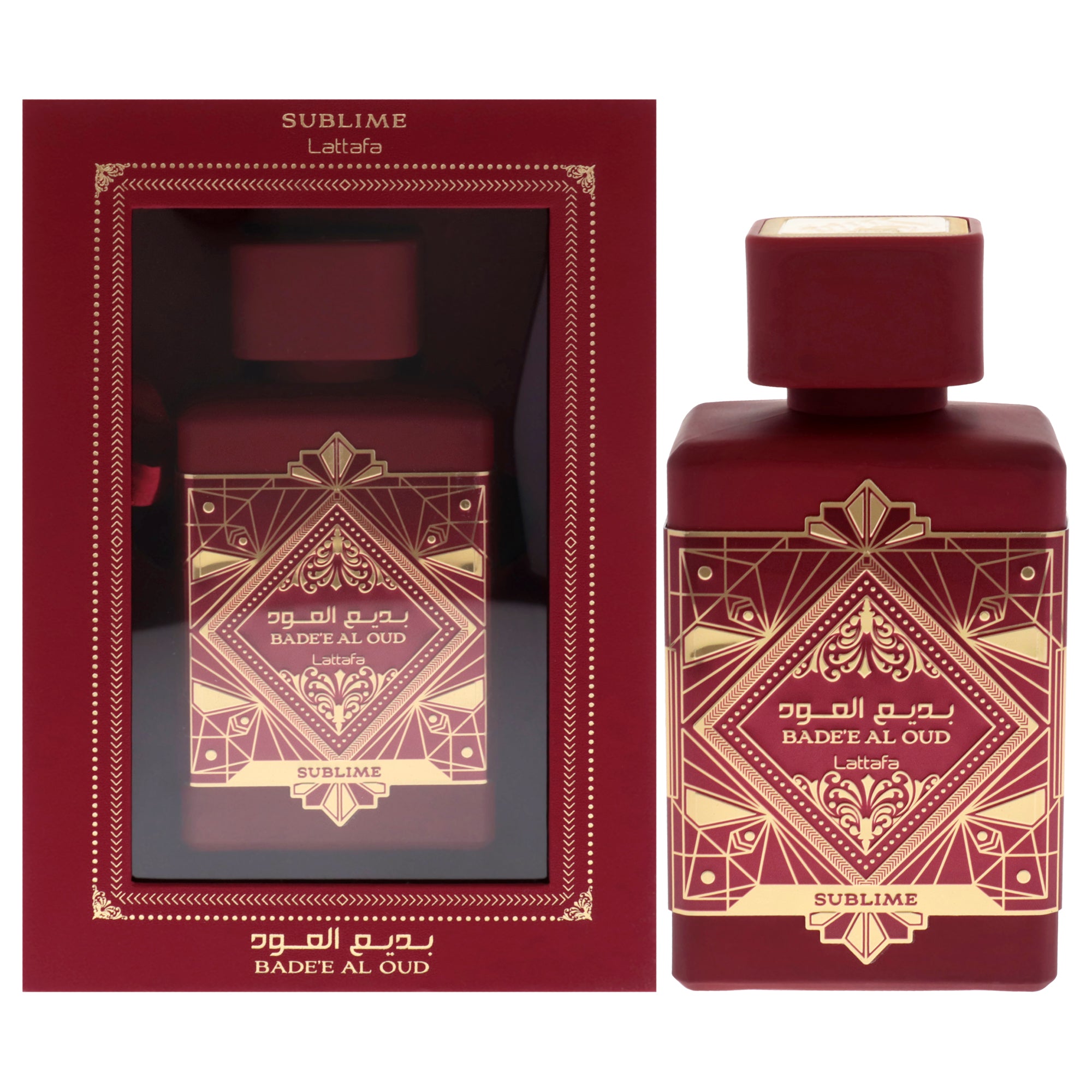Badee Al Oud Collection - Sublime by Lattafa for Unisex - 3.4 oz EDP Spray