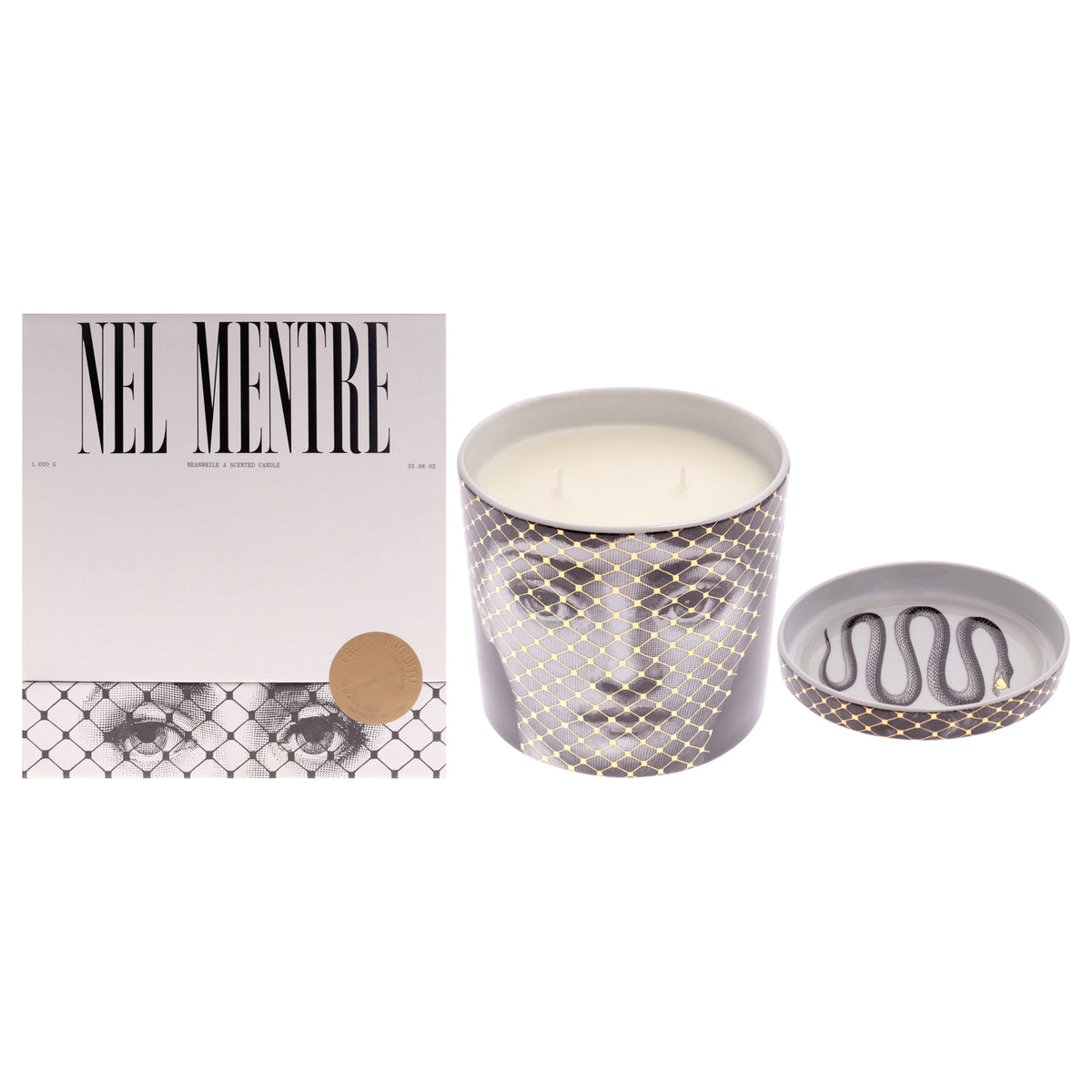 Nel Mentre Scented Candle - Mascherina by Fornasetti for Unisex - 35.98 oz Candle