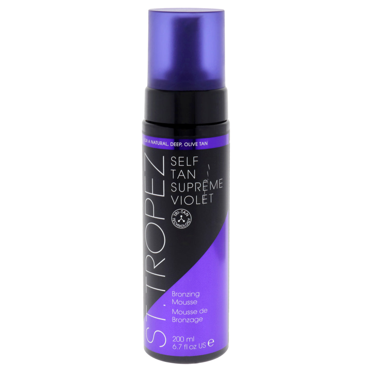 Self Tan Supreme Violet Bronzing Mousse by St. Tropez for Women - 6.7 oz Mousse