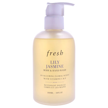 Body and Hand Wash - Lily Jasmine by Fresh for Women - 10 oz Body Wash