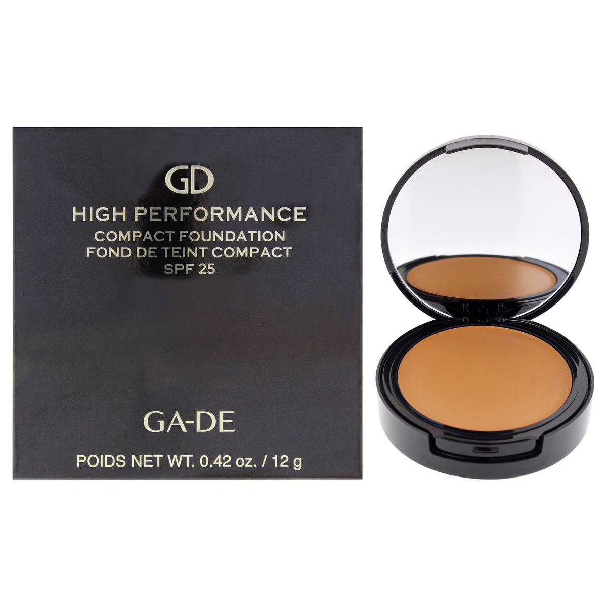 High Performance Compact Foundation SPF 25 - 04 Almond by GA-DE for Women - 0.42 oz Foundation