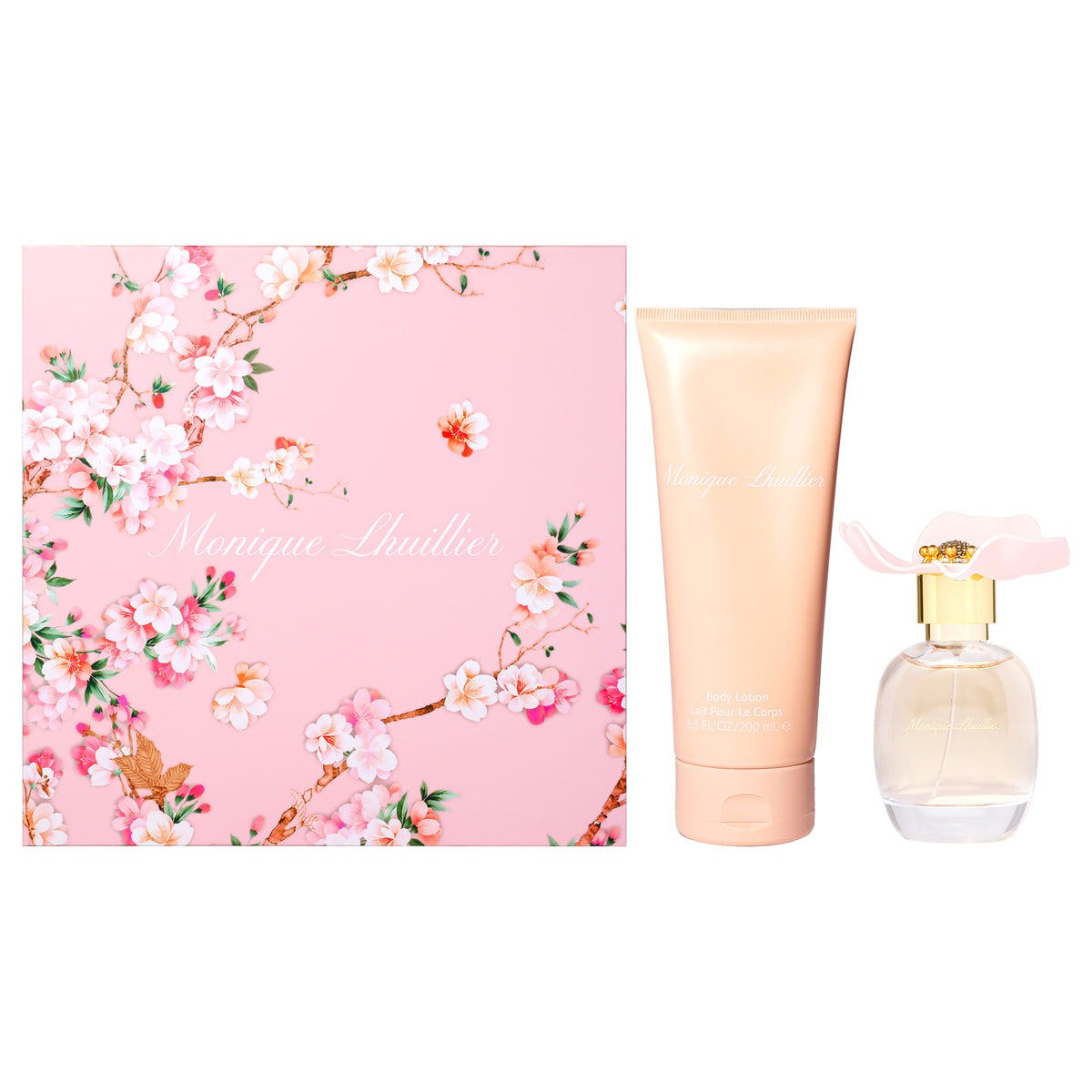 Monique Lhuillier by Monique Lhuillier for Women - 2 Pc Gift Set 1oz EDP Spray, 6.8oz Body Lotion