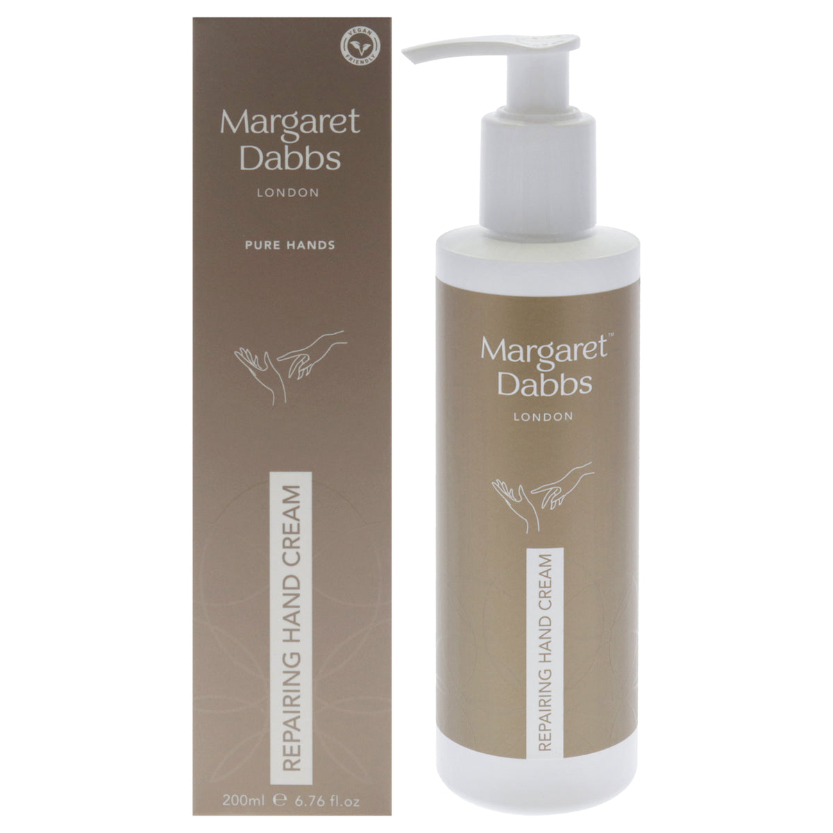 Pure Repairing Hand Cream by Margaret Dabbs for Unisex - 6.76 oz Cream