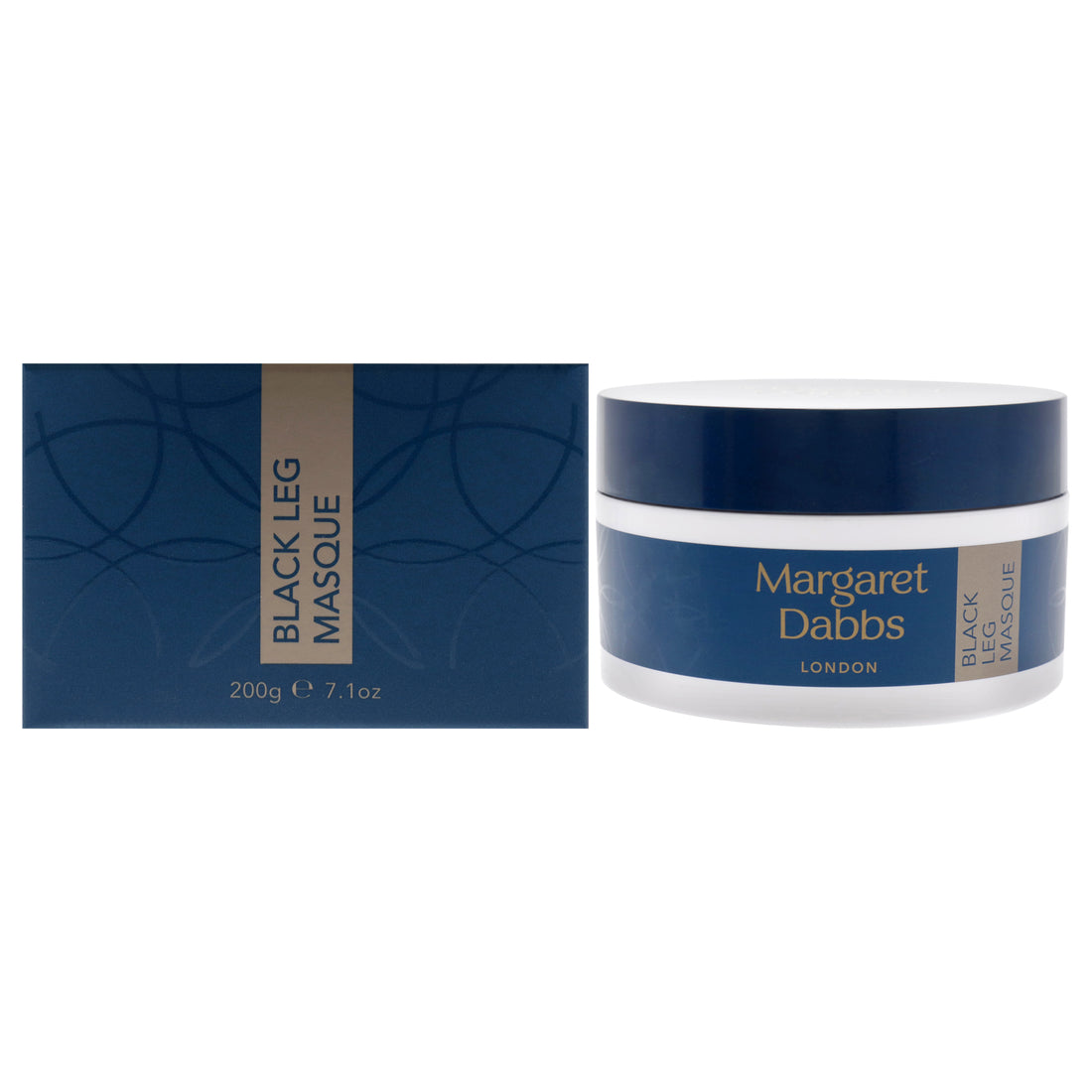 Black Leg Masque by Margaret Dabbs for Unisex - 7.1 oz Mask