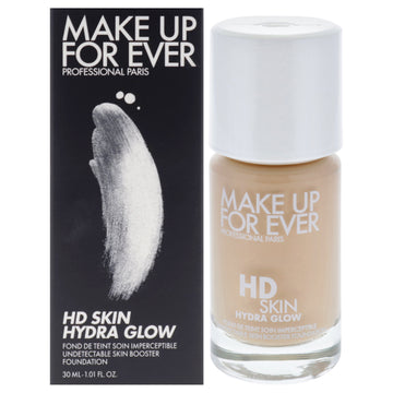 HD Skin Hydra Glow - 1Y08 Warm Porcelain by Make Up For Ever for Women - 1.01 oz Foundation