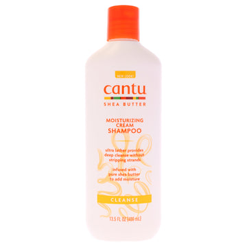 Shea Butter Moisturizing Cream Shampoo by Cantu for Unisex - 13.5 oz Shampoo