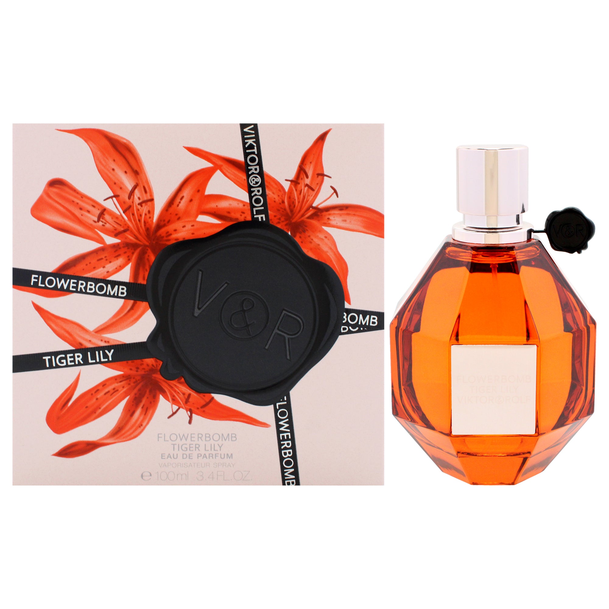 Flowerbomb Tiger Lily by Viktor and Rolf for Women - 3.4 oz EDP Spray