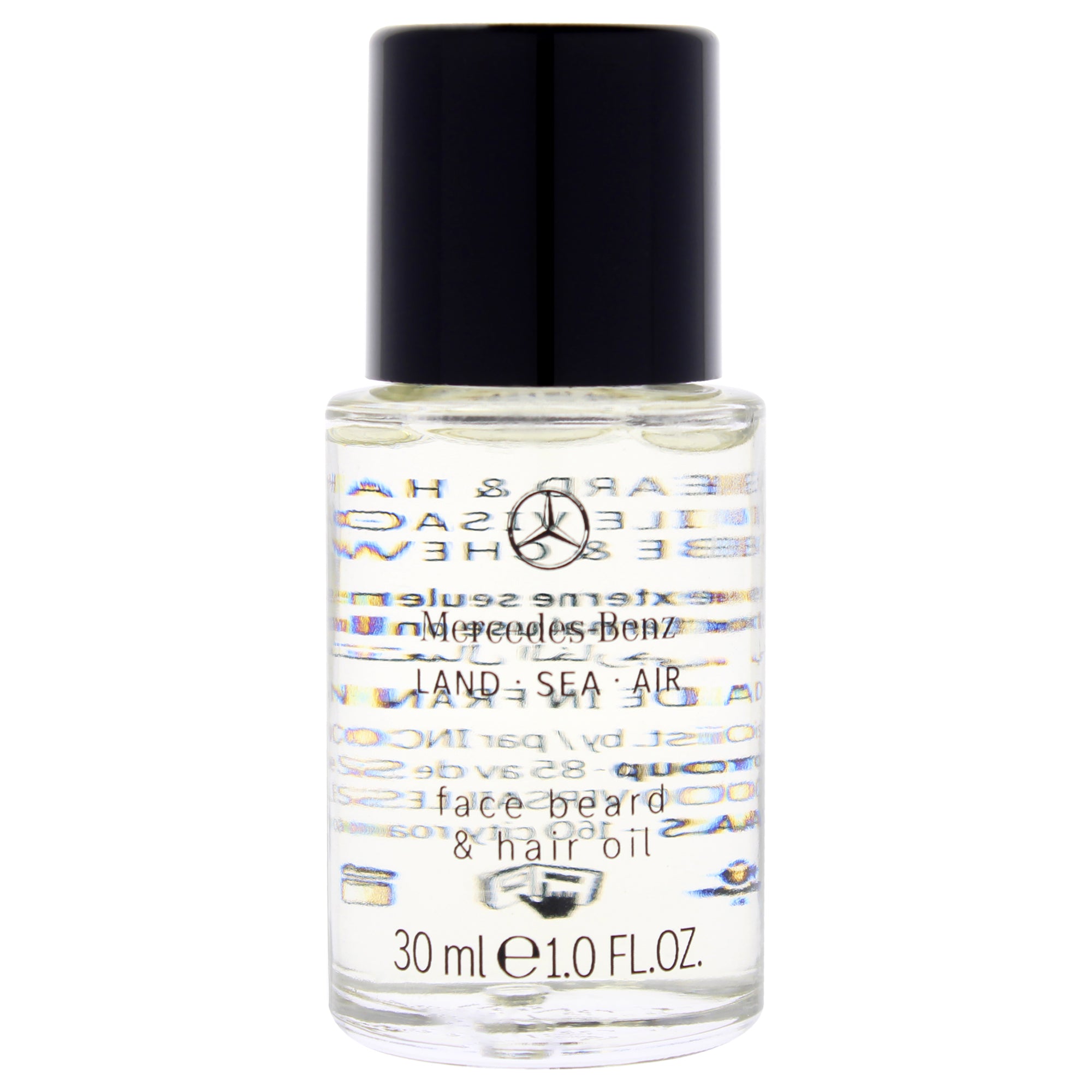 Mercedes Benz Land Sea Air Face Beard and Hair Oil by Mercedes-Benz for Men - 1 oz Oil (Unboxed)