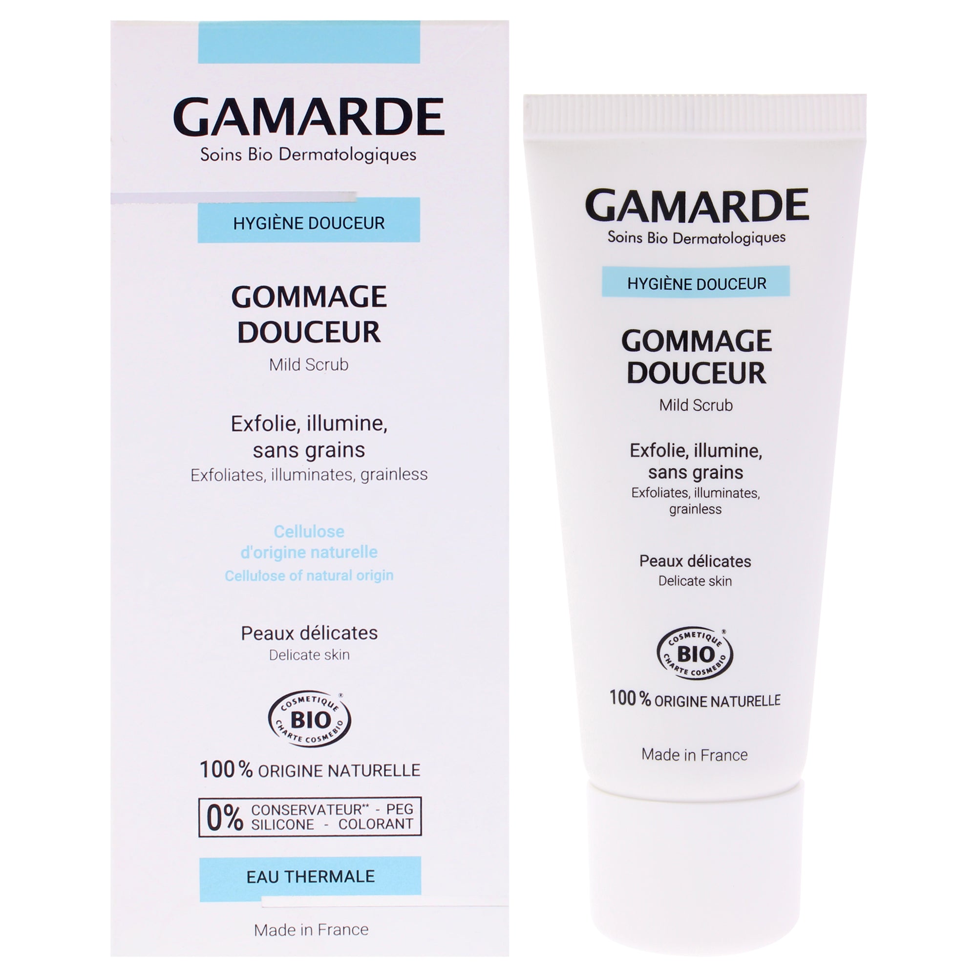 Mild Scrub Exfoliator by Gamarde for Women - 1.35 oz Scrub