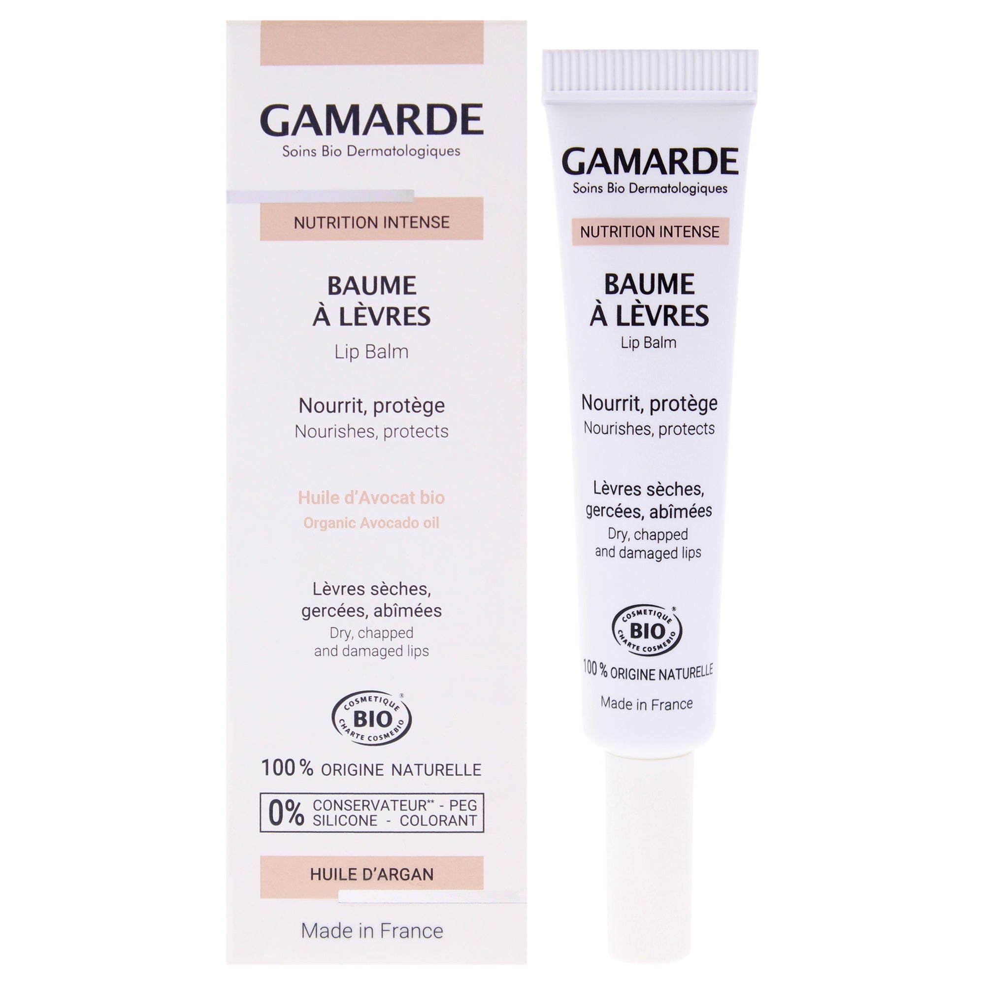 Lip Balm Nourishes Protects by Gamarde for Women - 0.33 oz Lip Balm