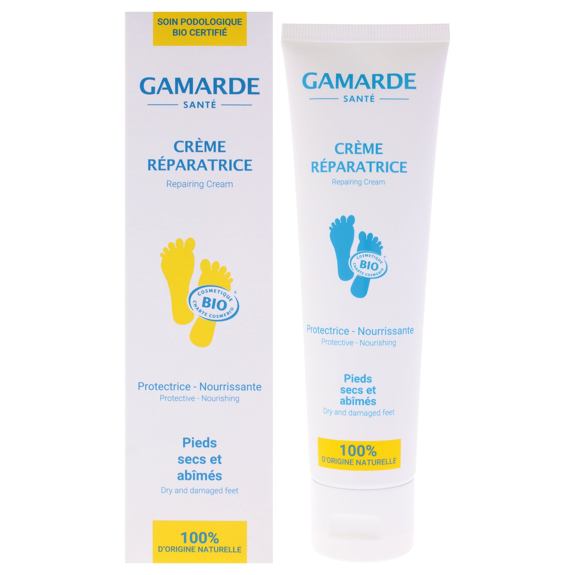 Repairing Cream Dry and Damage Feet by Gamarde for Women - 3.38 oz Cream