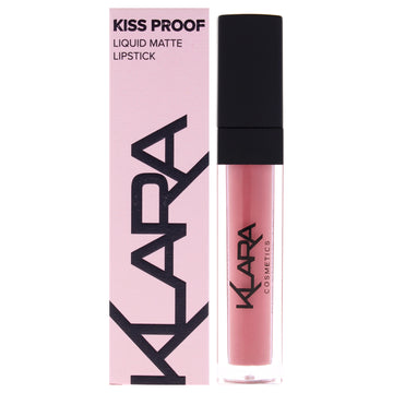 Kiss Proof Liquid Matte Lipstick - 3 Passion Pink by Klara for Women - 0.27 oz Lipstick
