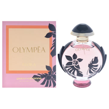 Olympea Flora Intense by Paco Rabanne for Women - 2.7 oz EDP Spray