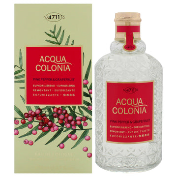 4711 Acqua Colonia - Pink Pepper and Grapefruit by Muelhens for Unisex - 5.7 oz EDC Spray