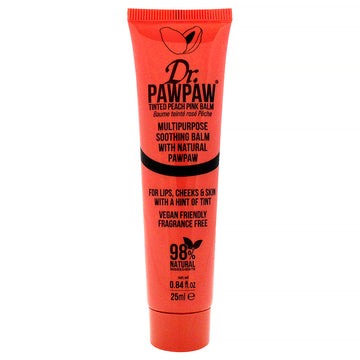 Multipurpose Soothing Tinted Balm - Peach Pink by Dr. PawPaw for Women - 0.84 oz Makeup