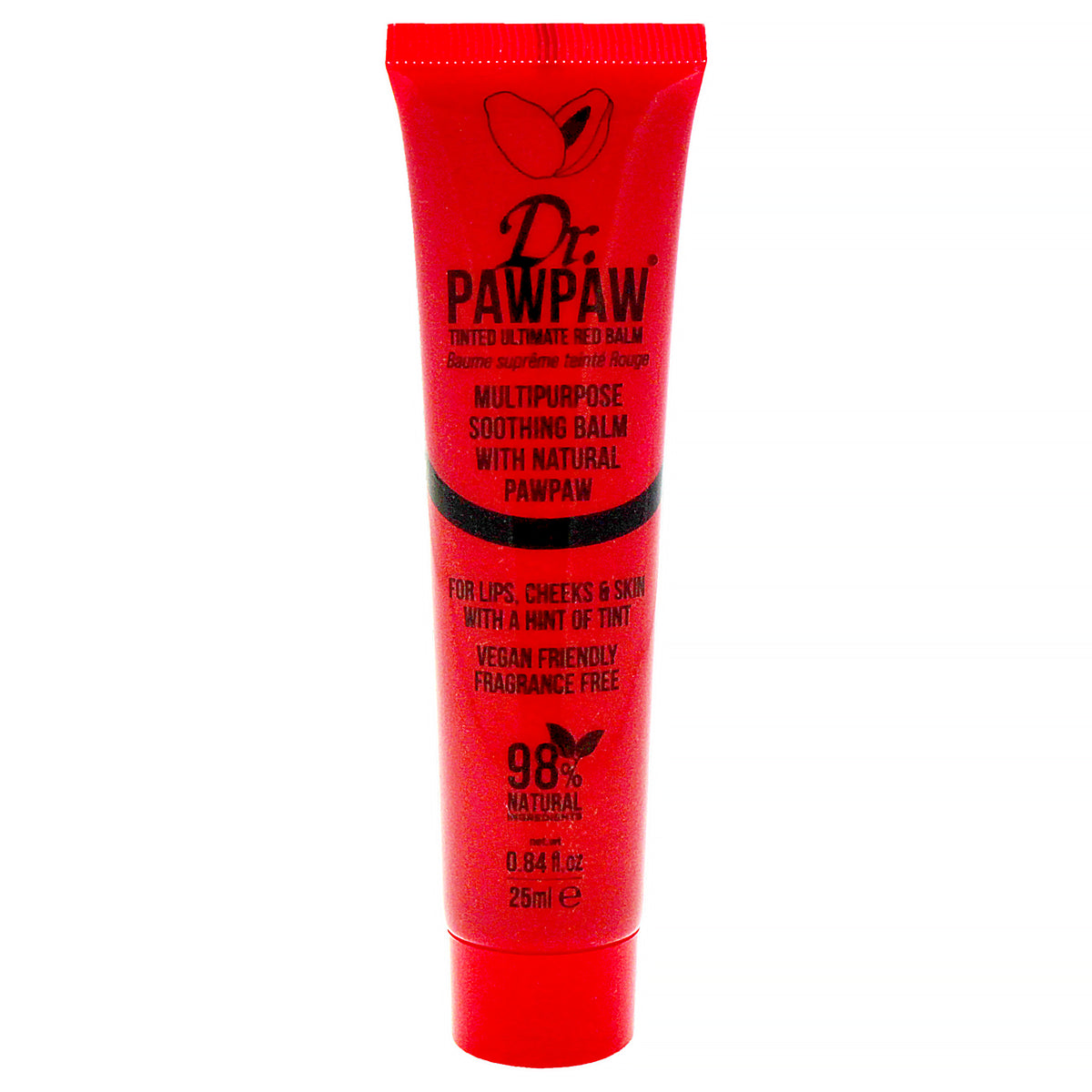 Multipurpose Soothing Tinted Balm - Ultimated Red by Dr. PawPaw for Women - 0.84 oz Makeup